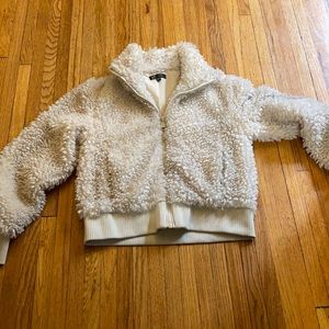Super cute fuzzy jacket from Zara